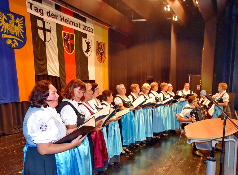 Die Gesangsgruppe Stimme der Hoffnung der Deutschen aus Russland